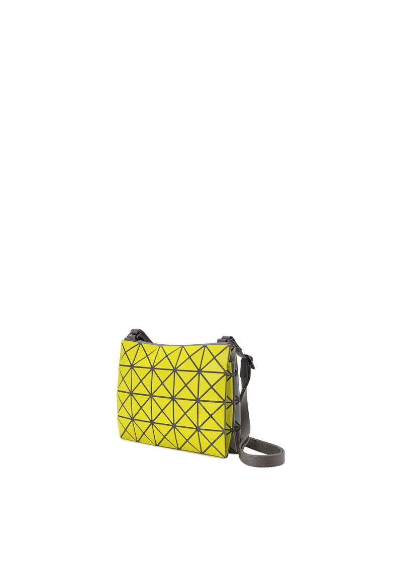 DUO Shoulder Bag Yellow Green x Grey