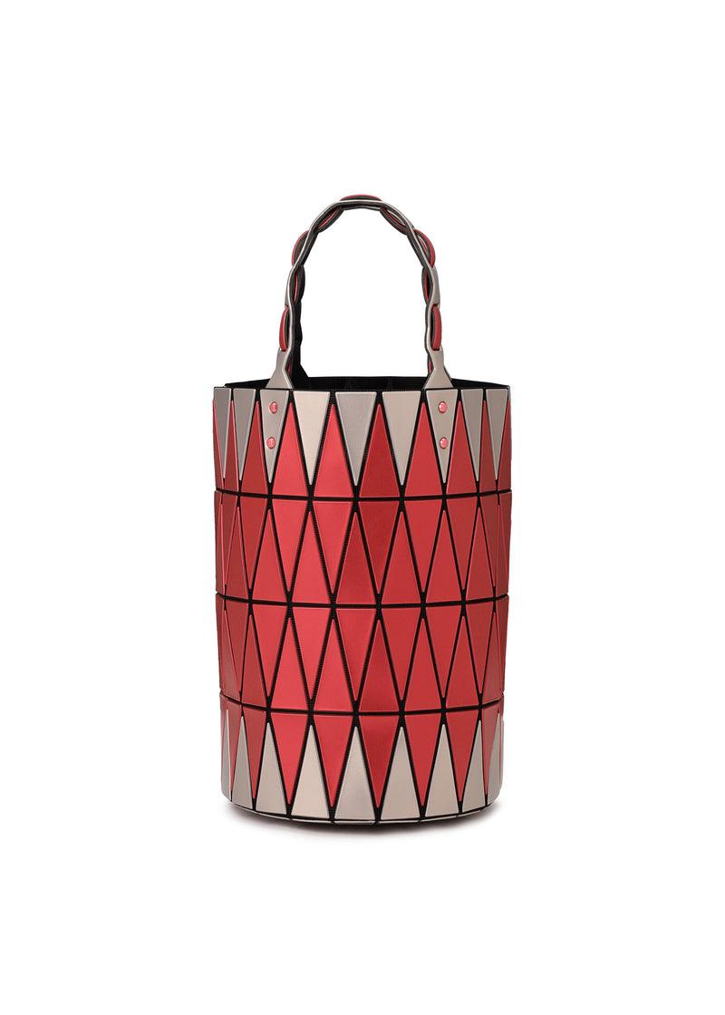 BASKET Hand Bag Red Mix