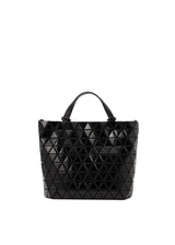 CRYSTAL GLOSS Hand Bag Black