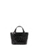 CRYSTAL GLOSS Hand Bag Black