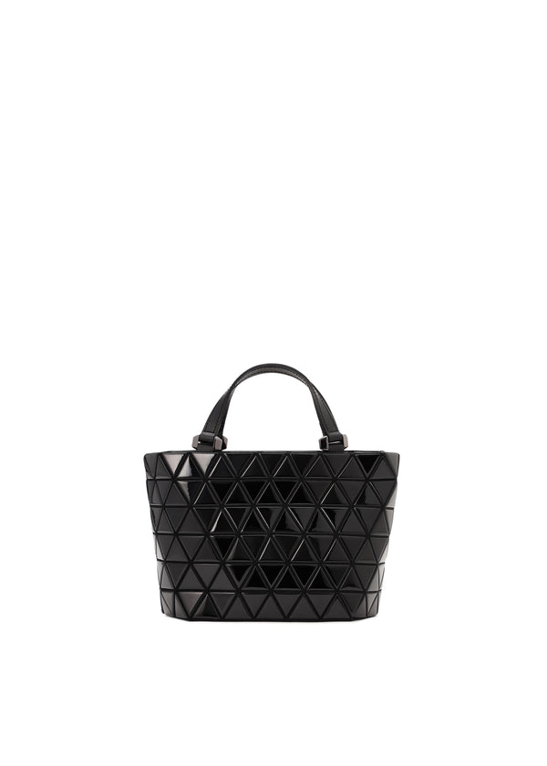 CRYSTAL GLOSS Hand Bag Black