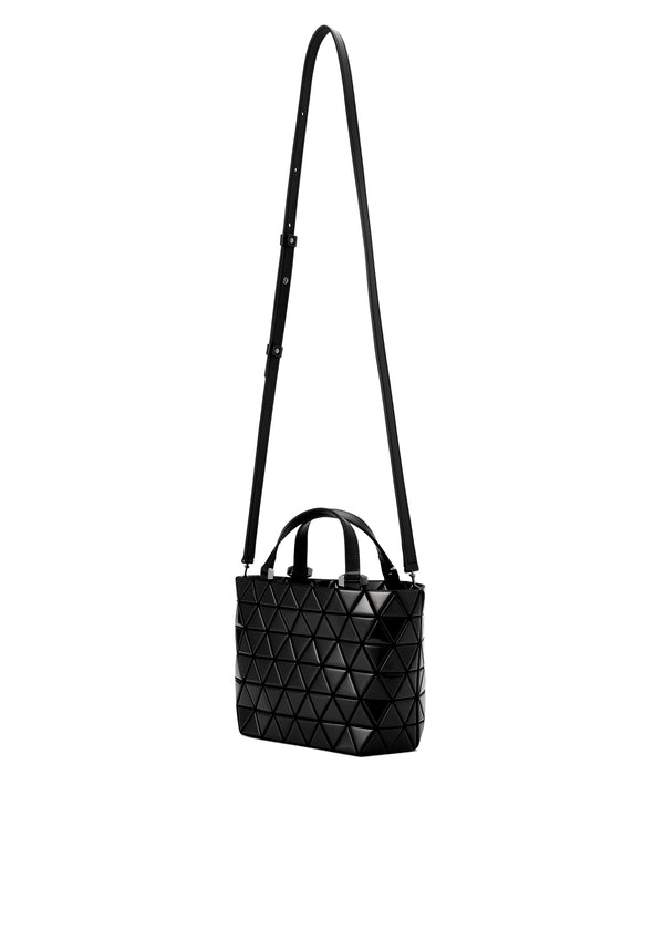 CRYSTAL GLOSS Hand Bag Black