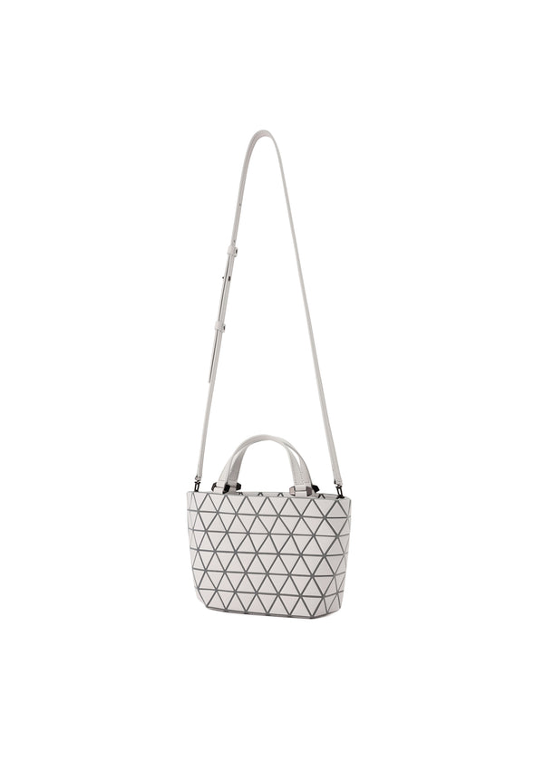 CRYSTAL MATTE Hand Bag Light Grey