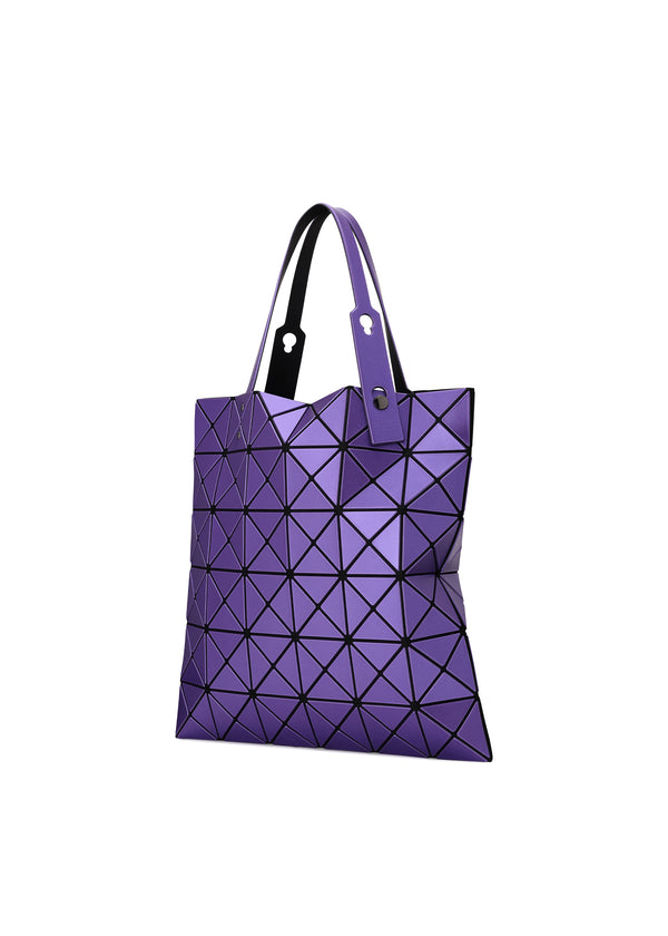 LUCENT METALLIC Tote Purple