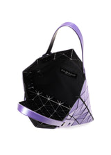 LUCENT METALLIC Tote Purple