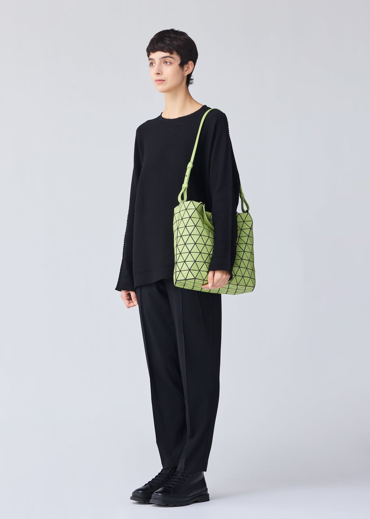 CRYSTAL MATTE Handbag Matte Black