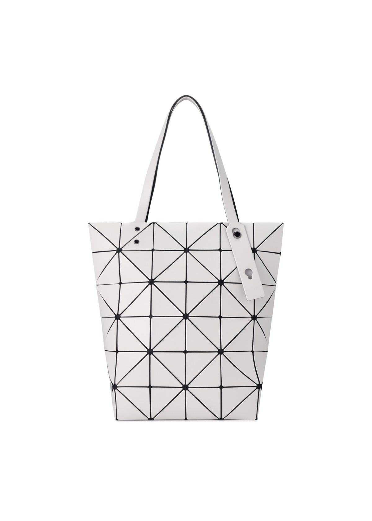 BLOCKY Tote Bag Light Grey