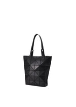 A detail shot of the Bao Bao Issey Miyake BLOCKY tote bag.