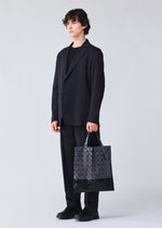 PRISM BI-COLOR Tote Bag Dark Grey x Black