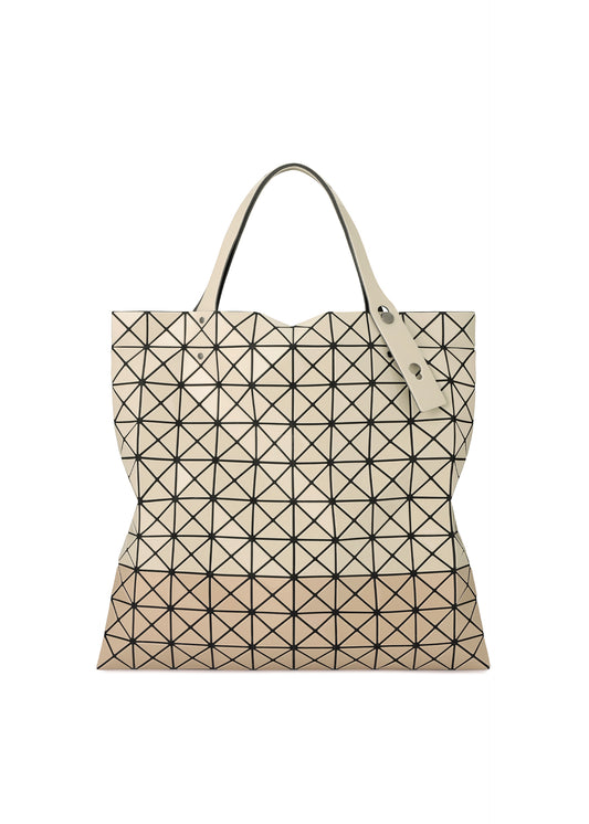 PRISM BI-COLOR Tote Bag Light Beige x Beige