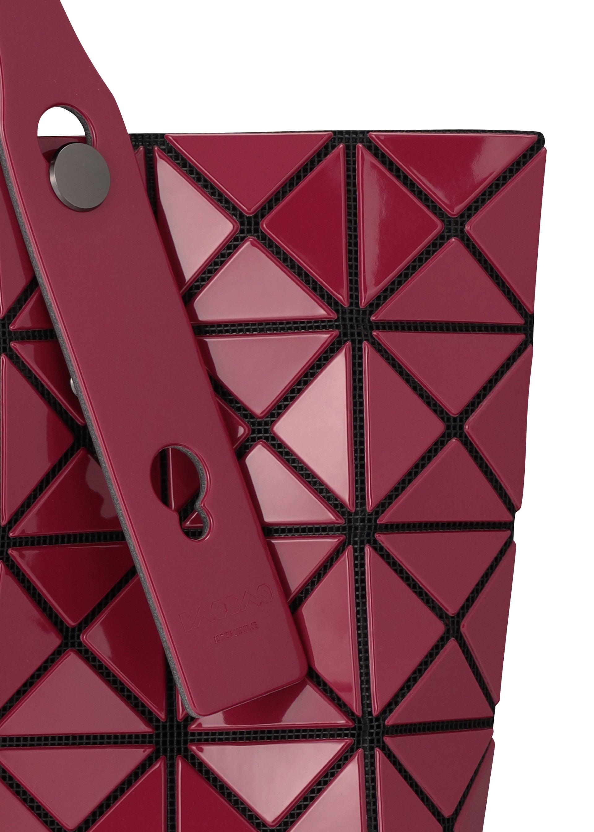 PRISM BI-COLOR Tote Bag Red x Wine Red – ISSEY MIYAKE EU