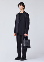 PRISM BI-COLOR Tote Bag Red x Wine Red