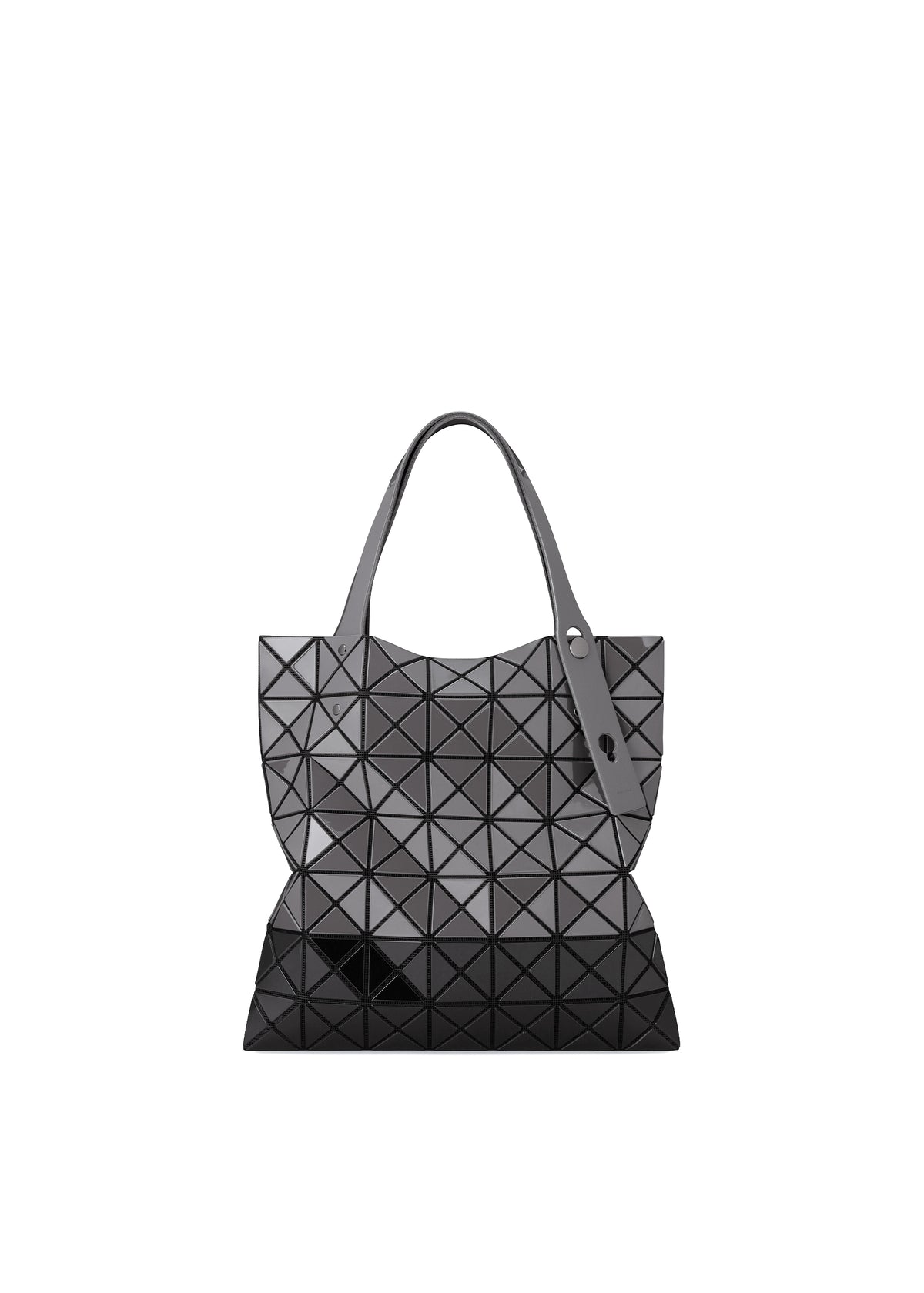PRISM BI-COLOR Tote Bag Dark Grey x Black