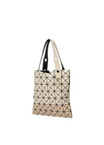 PRISM BI-COLOR Tote Bag Red x Wine Red