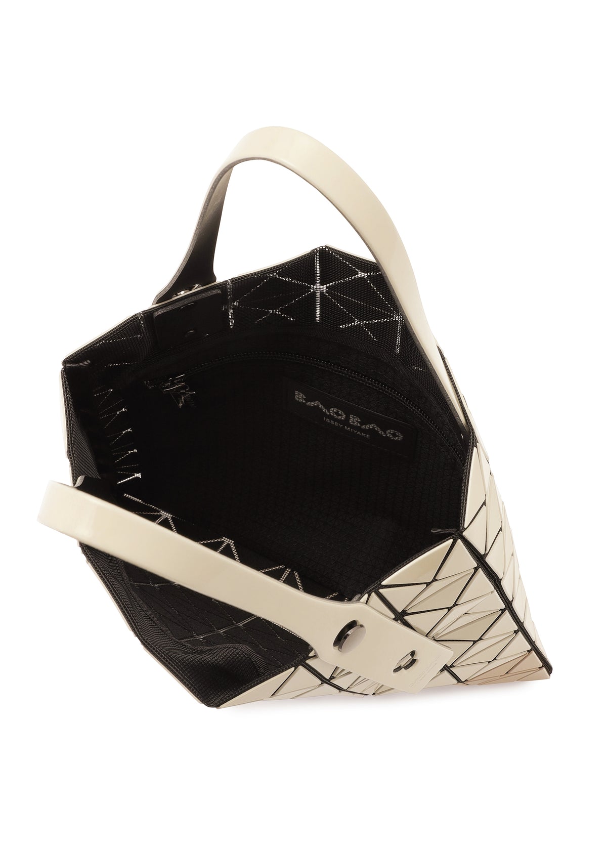 PRISM BI-COLOR Tote Bag Red x Wine Red