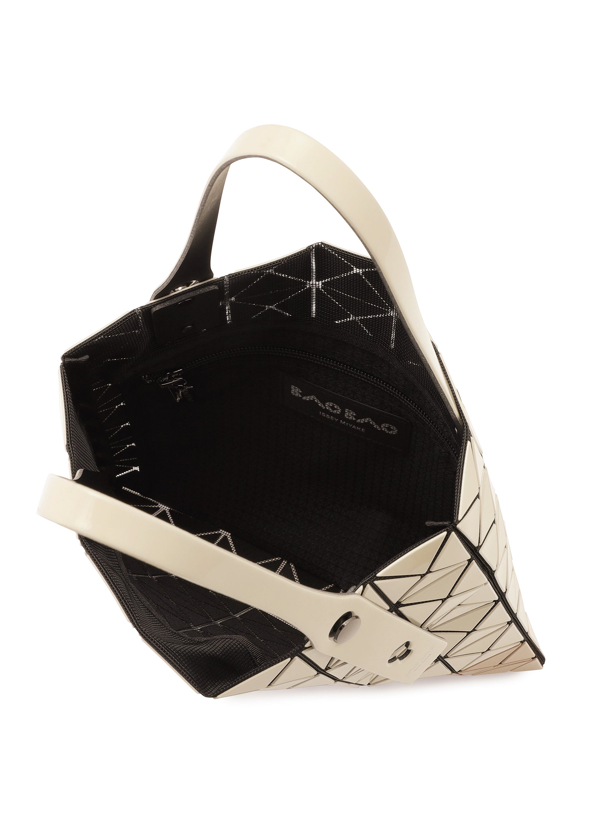 PRISM BI-COLOR Tote Bag Red x Wine Red