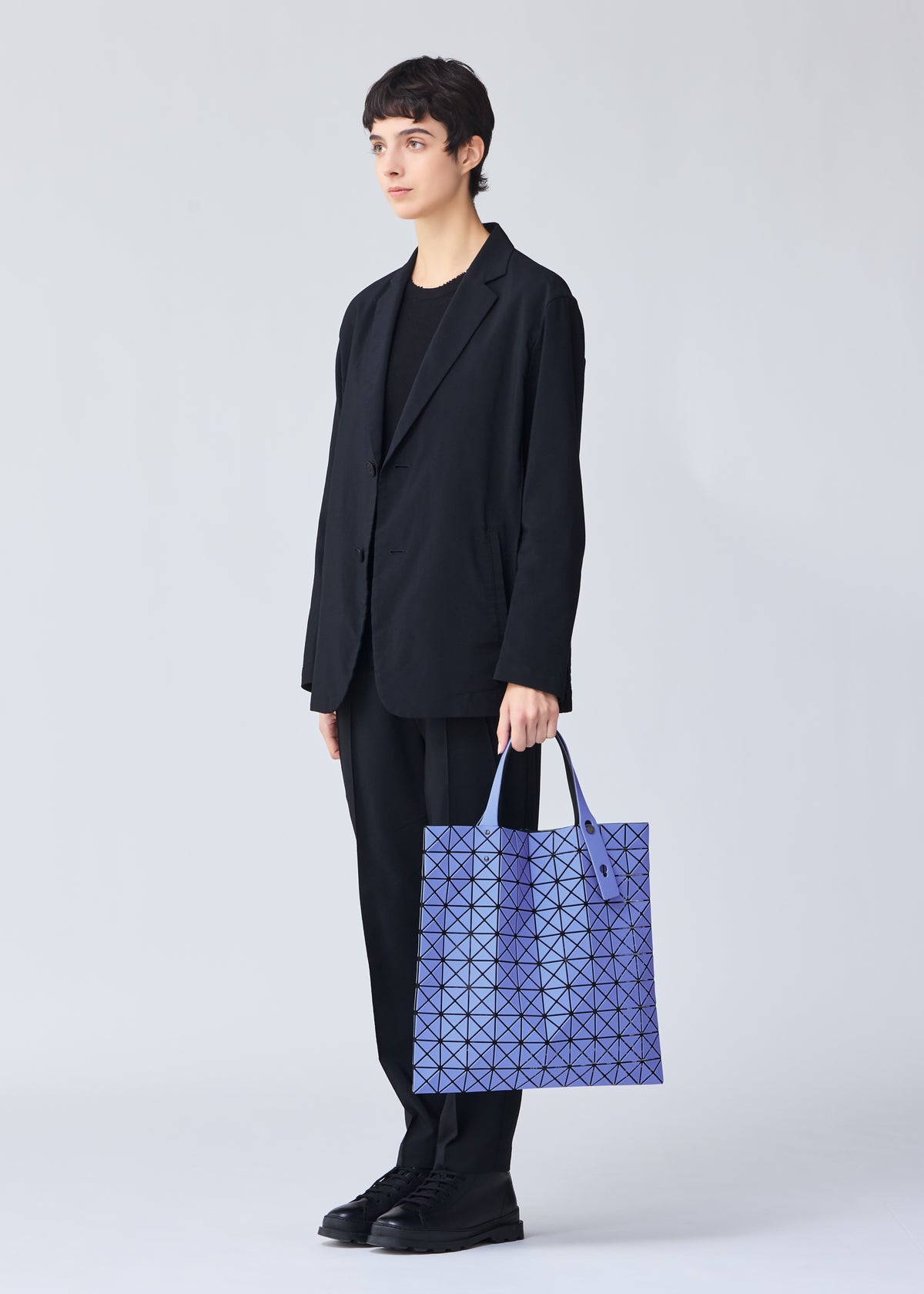 PRISM MATTE-2 Tote Bag Purplish Blue