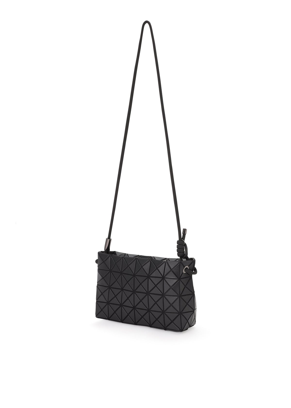A detail shot of the Bao Bao Issey Miyake LOOP MATTE shoulder bag.