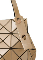 A detail shot of the Bao Bao Issey Miyake CARAT handbag.