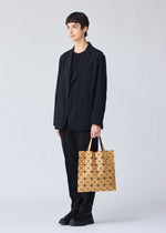 LUCENT METALLIC Tote Bag Beige