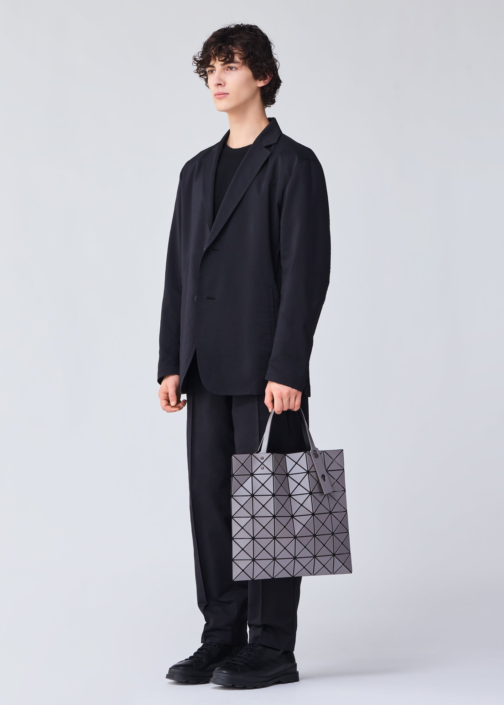 LUCENT METALLIC Tote Bag Brown Silver – ISSEY MIYAKE EU