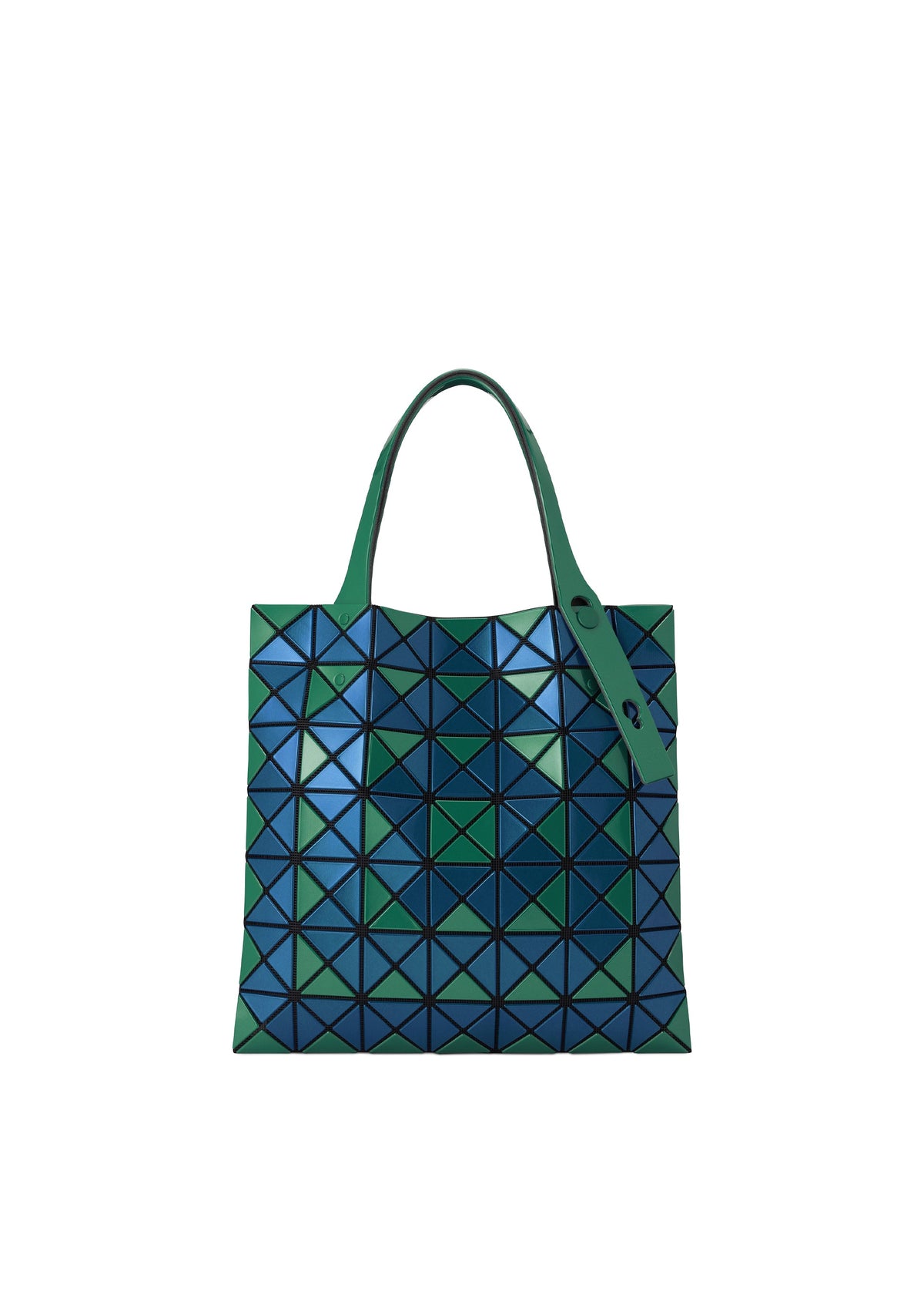 A detail shot of the Bao Bao Issey Miyake WONDER tote bag.