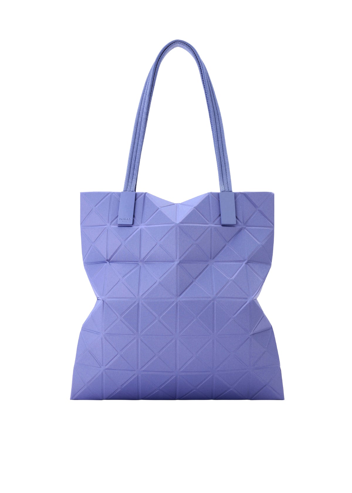 TRACK Tote Bag Purplish Blue
