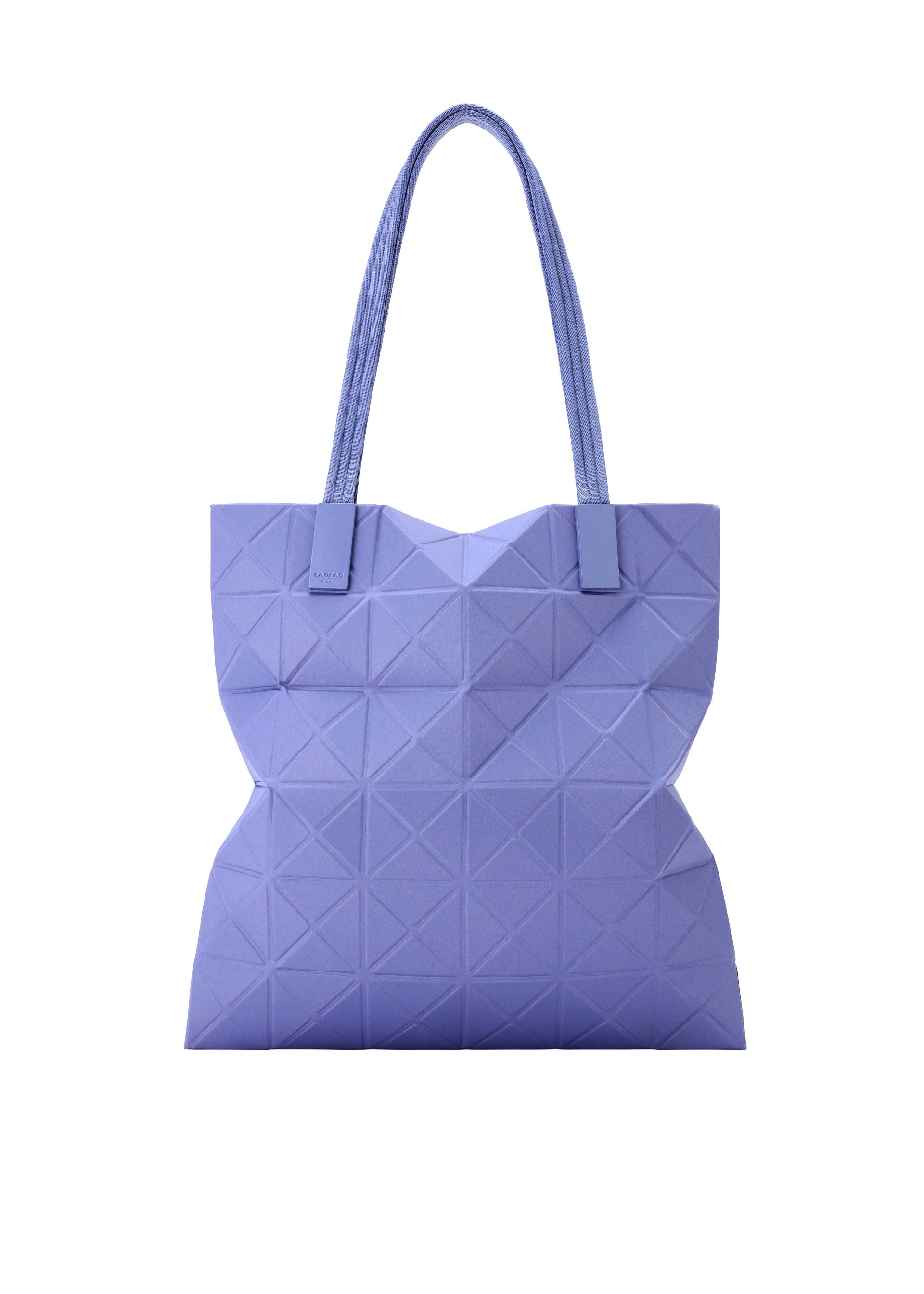 TRACK Tote Bag Purplish Blue