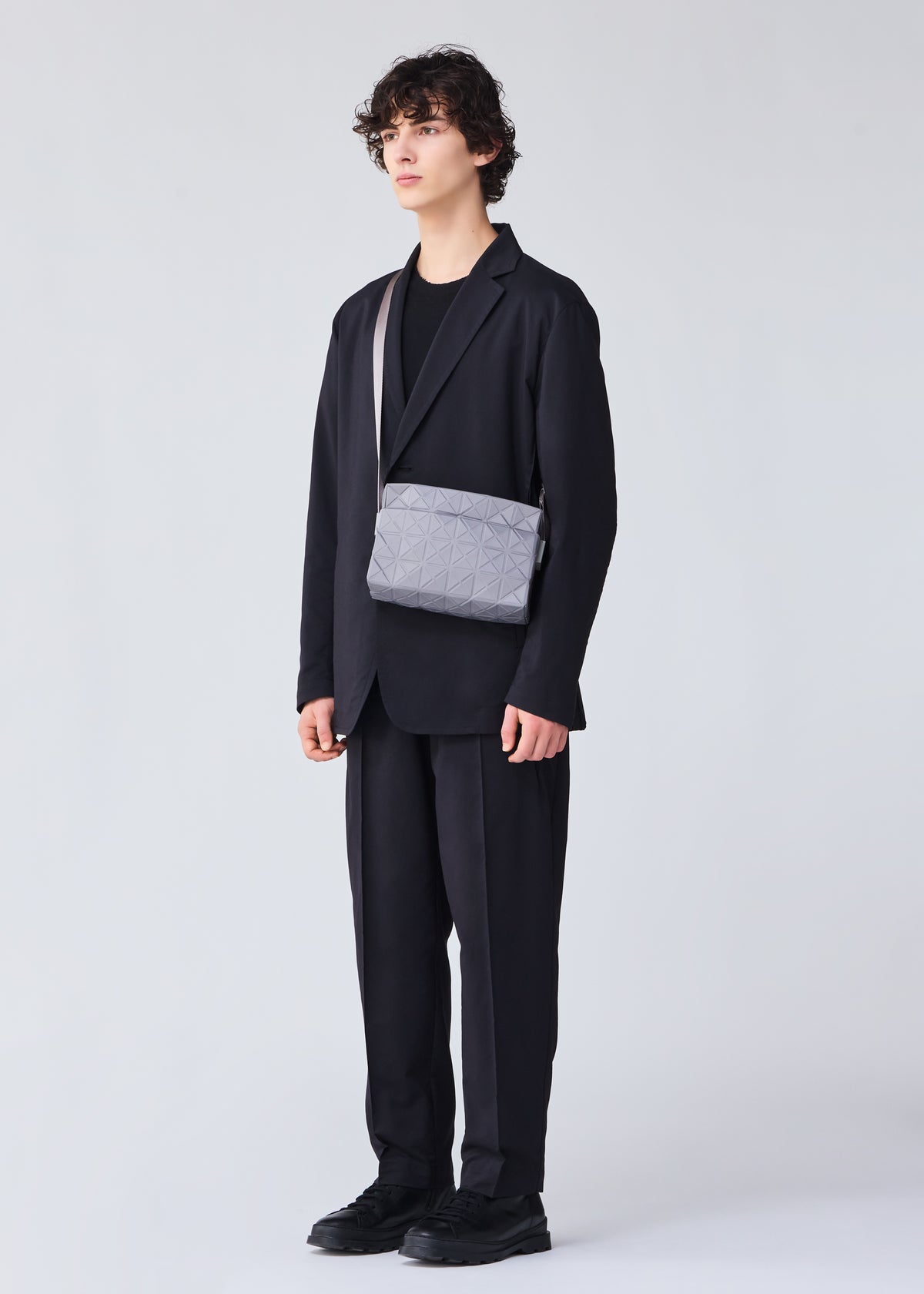 TRACK Shoulder Bag Purplish Blue