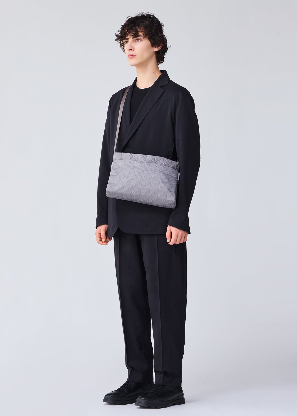 TRACK Shoulder Bag Purplish Blue