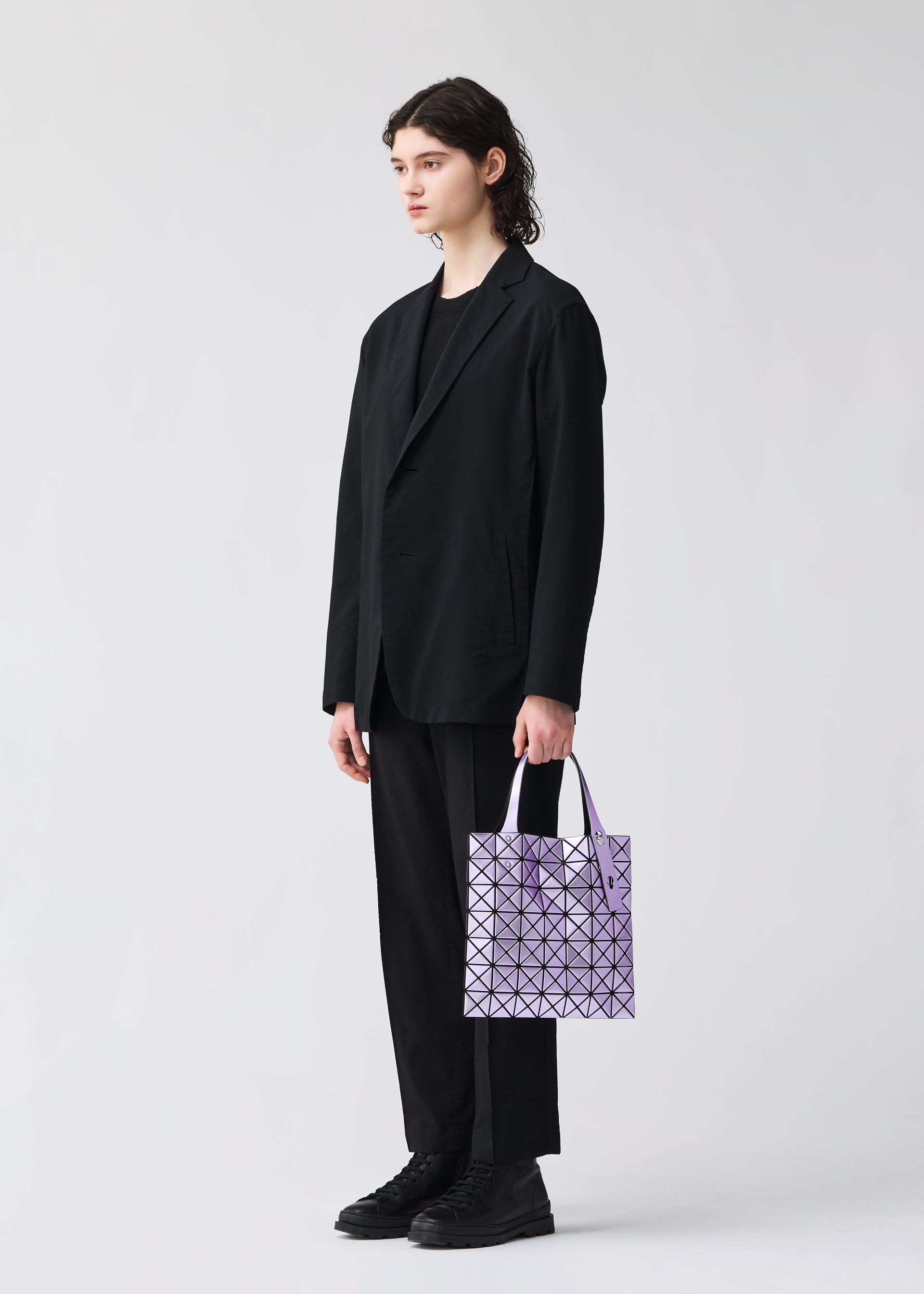 PLATINUM Tote Bag Lilac – ISSEY MIYAKE EU