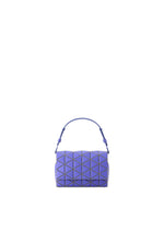 A product shot of the BAOBAO ISSEY MIYAKE FOSSETTE shoulder bag(small) in blue (72), recurring_style.