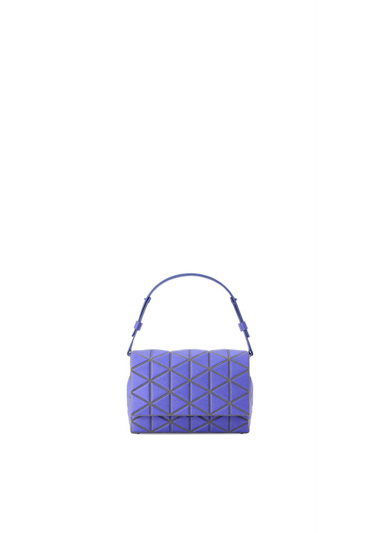 A product shot of the BAOBAO ISSEY MIYAKE FOSSETTE shoulder bag(small) in blue (72), recurring_style.