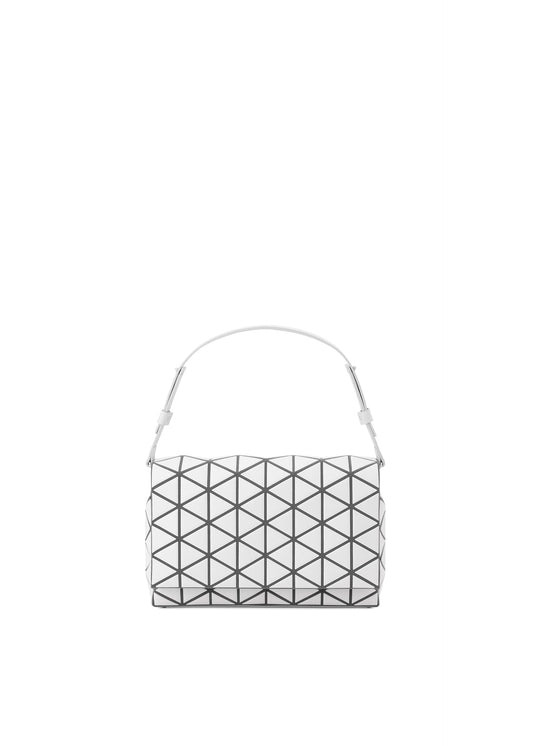 A product shot of the BAOBAO ISSEY MIYAKE FOSSETTE shoulder bag(large) in grey (11), recurring_style.