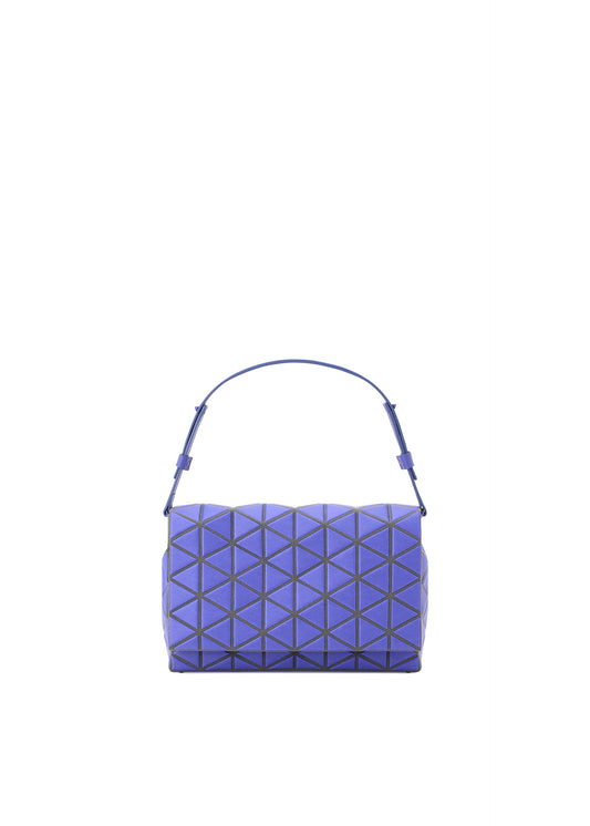 A product shot of the BAOBAO ISSEY MIYAKE FOSSETTE shoulder bag(large) in blue (72), recurring_style.