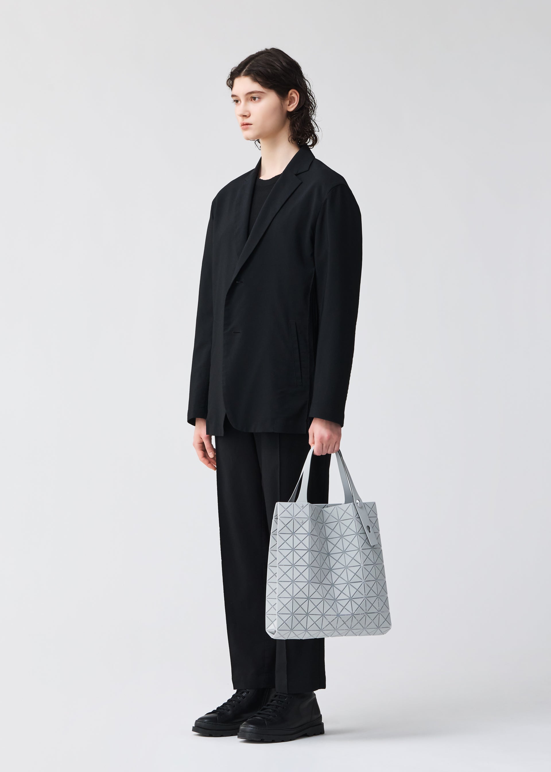 PRISM PLUS Tote Bag Grey – ISSEY MIYAKE EU