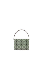A product shot of the BAO BAO ISSEY MIYAKE OBLONG shoulder bag in khaki.