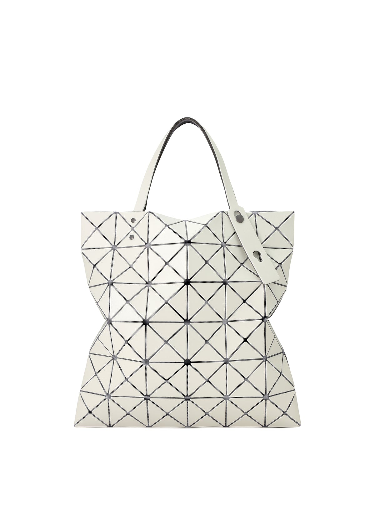 LUCENT W COLOR Tote Bag Dark Grey x Light Grey