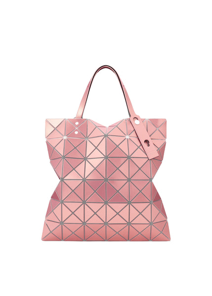 BAOBAO LUCENT LLIC PINKSALT バオバオ　ピンク LUCENT FLAP Tote Bag Pink Salt – ISSEY MIYAKE EU