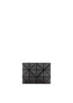 A product shot of the BAO BAO ISSEY MIYAKE CARD WALLET card case in black.
