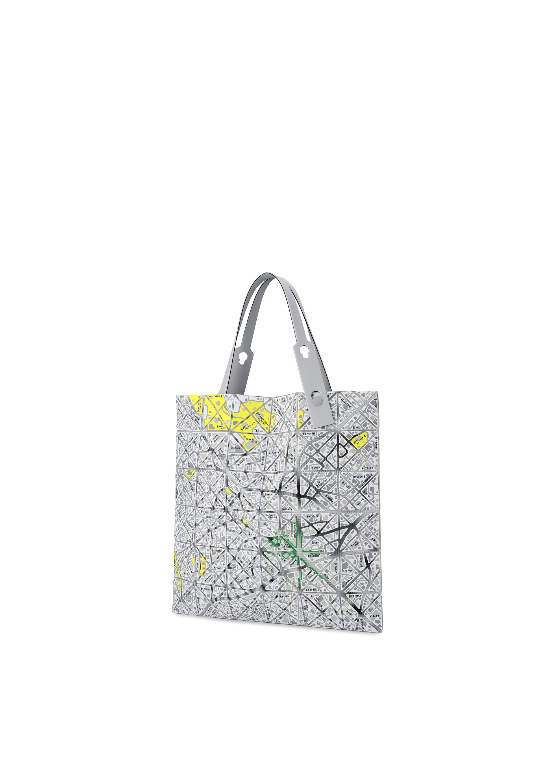 ISSEY MIYAKE エコバッグ グレー MAP Tote Bag Charcoal – ISSEY MIYAKE EU