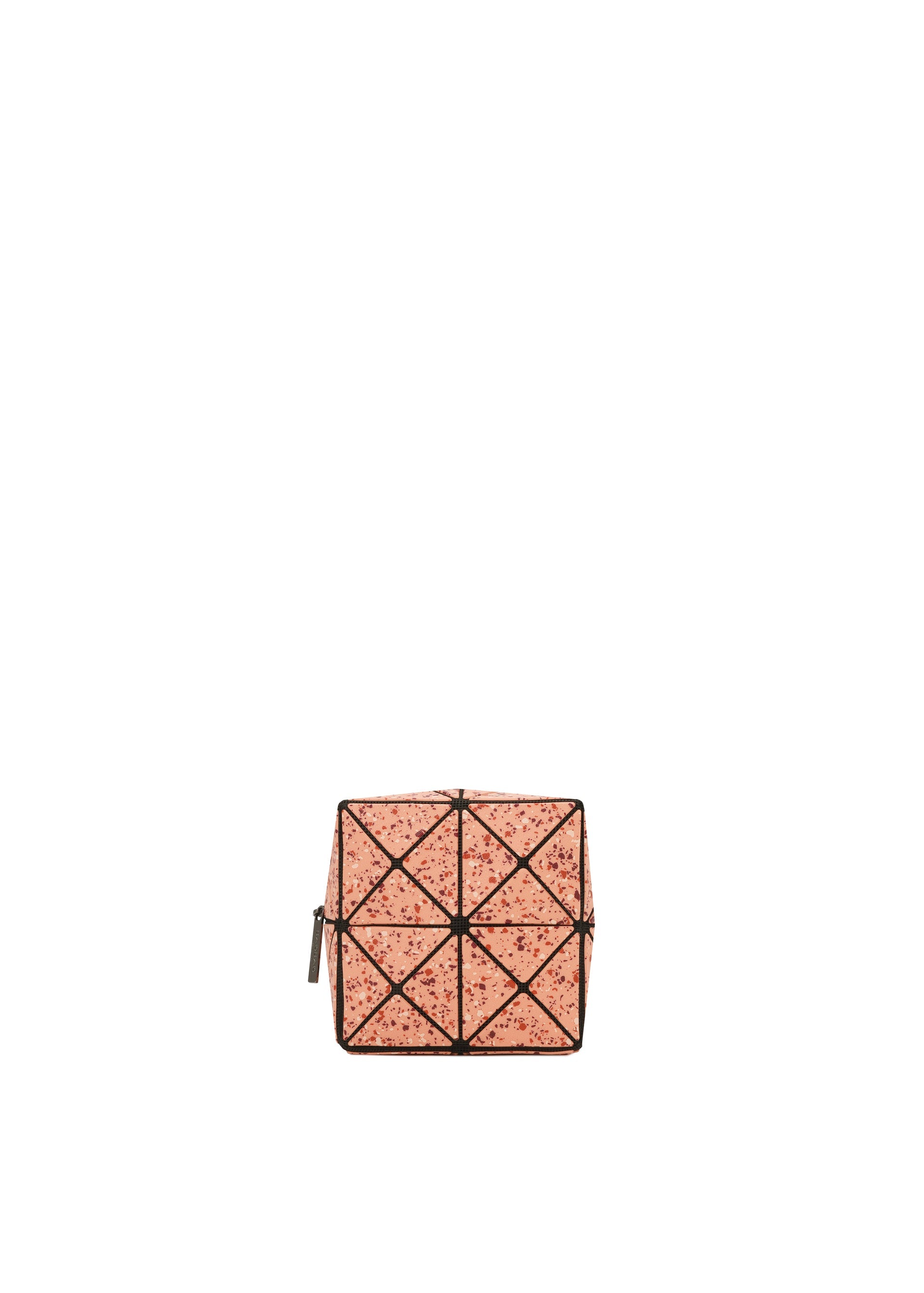 A product shot of the BAOBAO ISSEY MIYAKE WEEKENDERM pouch in orange (35), recurring_style, restock.