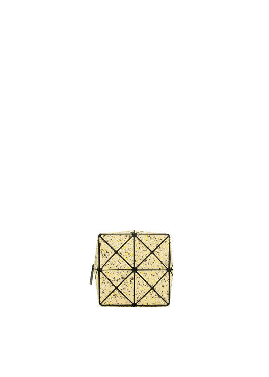 A product shot of the BAOBAO ISSEY MIYAKE WEEKENDERM pouch in brown (47), recurring_style.