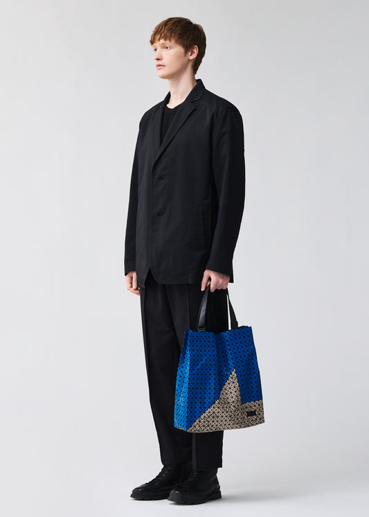 CART S AUTOBAHN Tote Bag Blue x Beige