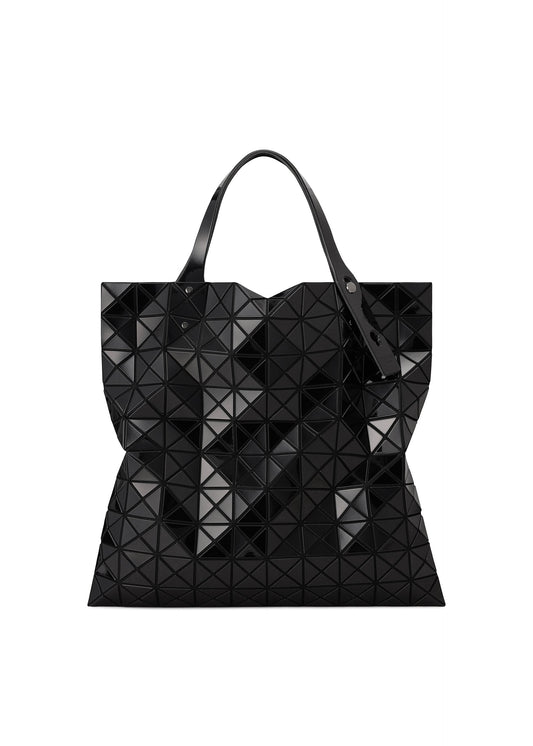 A product shot of the BAO BAO ISSEY MIYAKE PRISM tote bag in black.