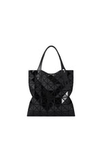A product shot of the BAO BAO ISSEY MIYAKE PRISM tote bag in black.