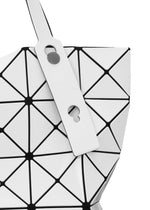 A detail shot of the BAO BAO ISSEY MIYAKE LUCENT tote bag.