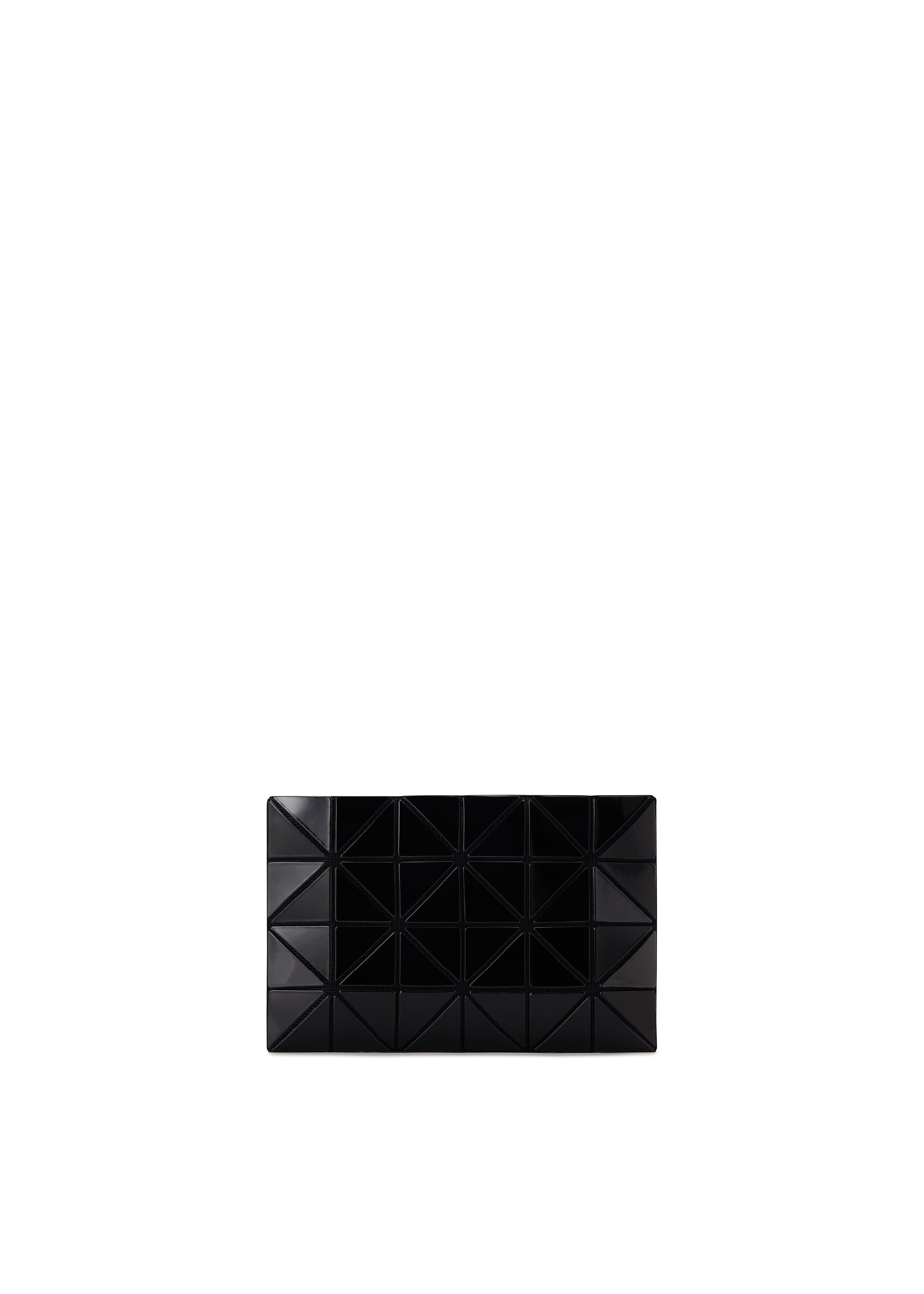 A product shot of the BAO BAO ISSEY MIYAKE LUCENT pouch in black.