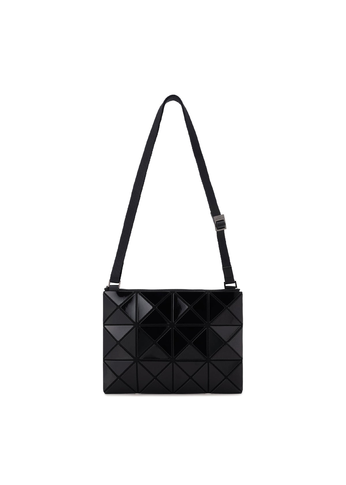 A product shot of the BAO BAO ISSEY MIYAKE LUCENT shoulder bag in black.