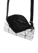 A detail shot of the BAO BAO ISSEY MIYAKE LUCENT shoulder bag.
